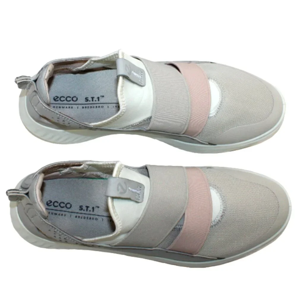 Ecco ST 1 Multicolor Gravel Lite Slip On Athleisure Sneakers Size 39 (US 8) - Picture 7 of 9